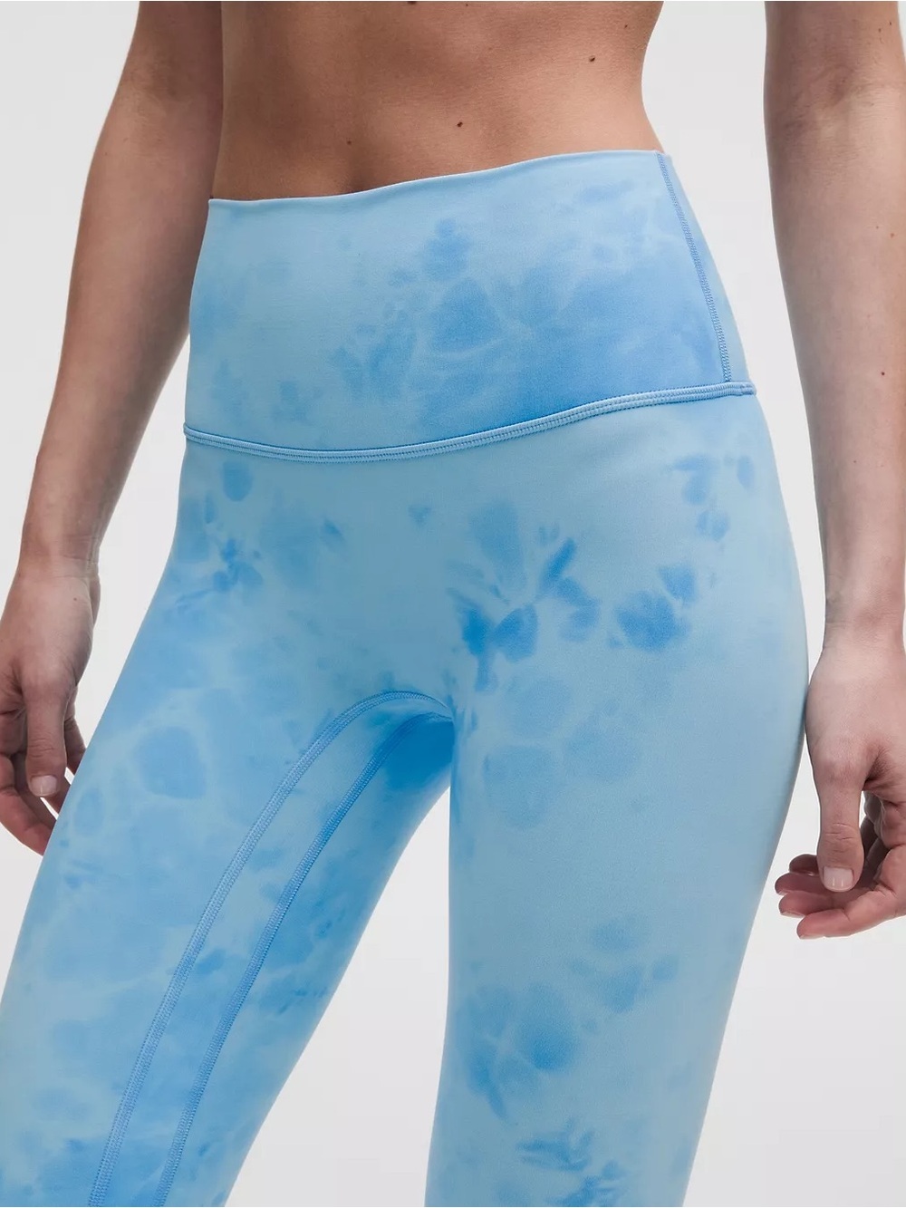 Lululemon Align No Line High-Rise Pant 28” NWT Smoothie Wash Blueberry Multi - Picture 3 of 8